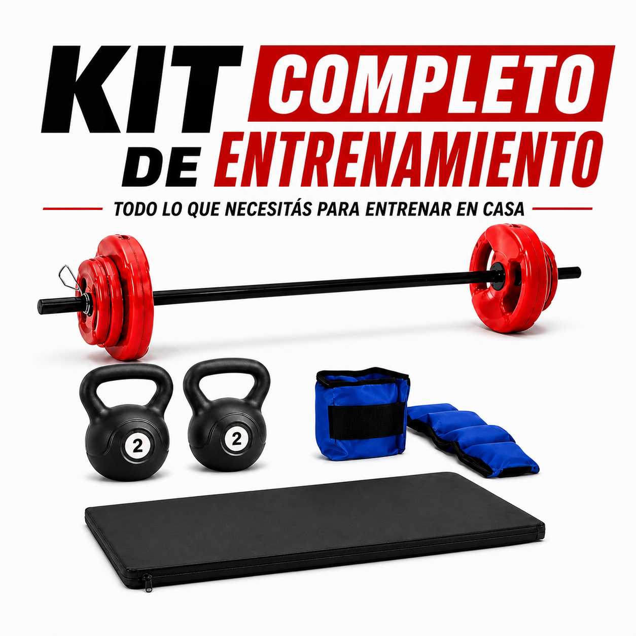 Kit Bodypump 17kg completo